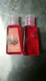 Lot 50.Gel antibactérien 29 ml. Cerise ou Pêche. Livr gratuit